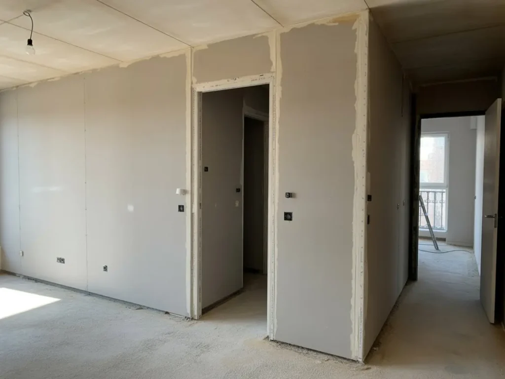 Adaptar viviendas antiguas a necesidades actuales con pladur mediante nueva distribucion interior funcional