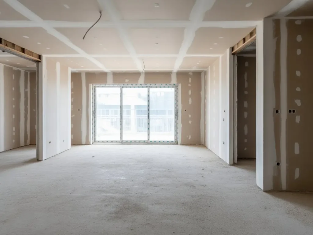 Reforma de piso antiguo en Toledo con nueva distribucion interior en fase de obra